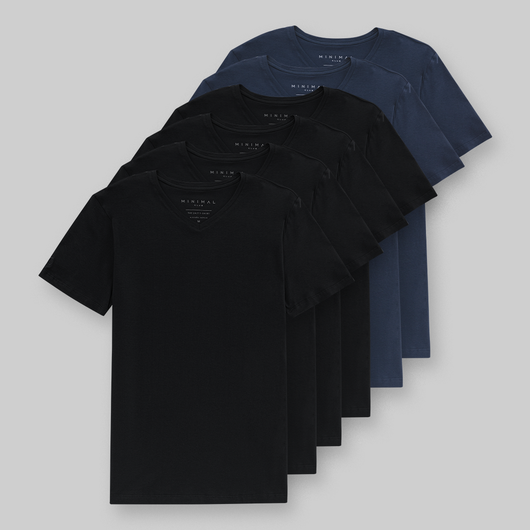 Kit 6 Camisetas Minimal