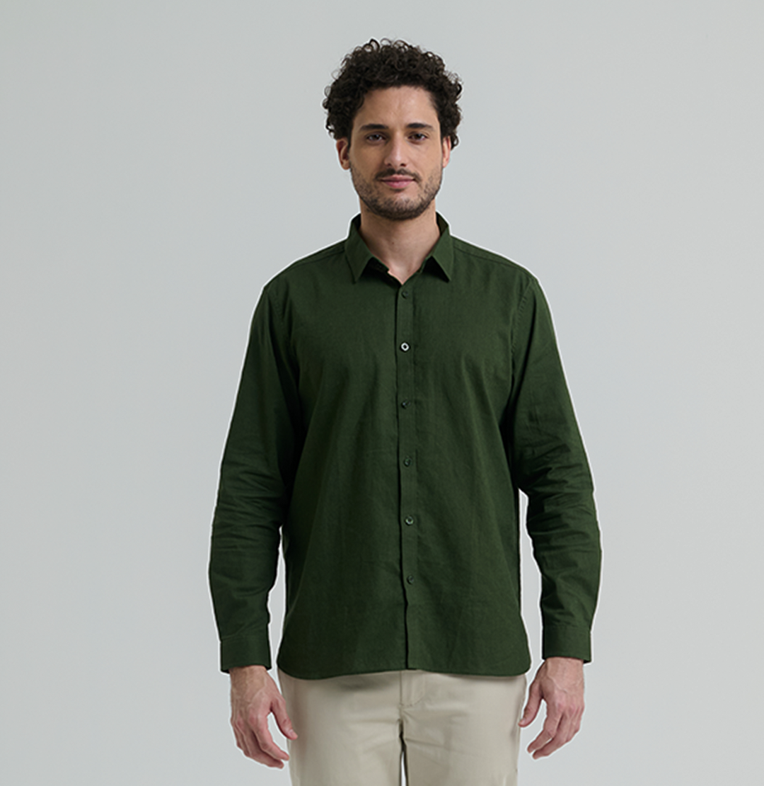 Camisa de Linho Minimal