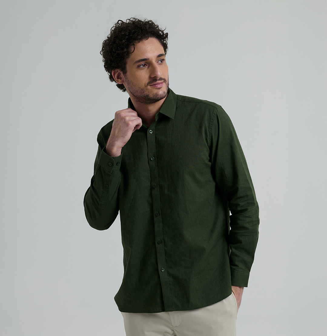 Camisa de Linho Minimal