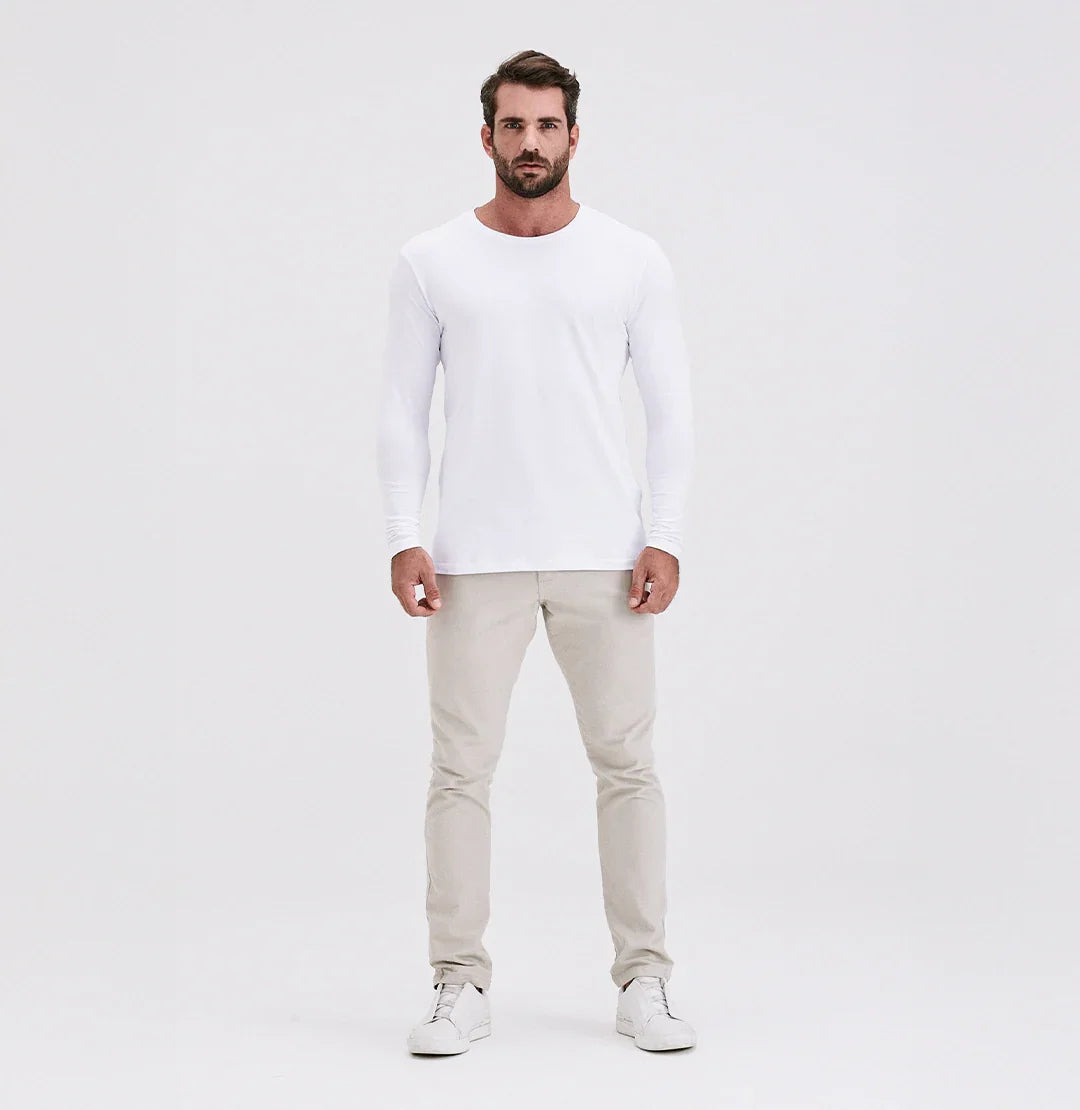 Kit 3X Camiseta de manga longa